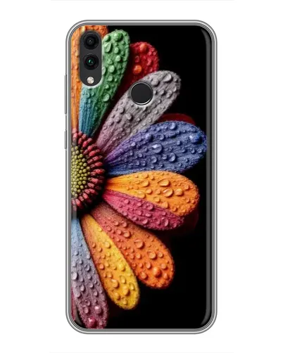 Чохол для Huawei Honor 8C з картинкою «Райдужна квітка» Чохол для Huawei Honor 8C з картинкою «Райдужна квітка»