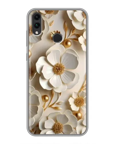 Чохол для Huawei Honor 8C з картинкою «Білі паперові квіти» Чохол для Huawei Honor 8C з картинкою «Білі паперові квіти»