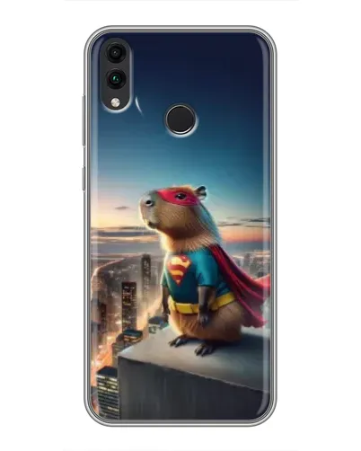 Чохол для Huawei Honor 8C з картинкою «Капі-мен супергерой» Чохол для Huawei Honor 8C з картинкою «Капі-мен супергерой»