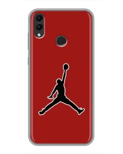 Чохол для Huawei Honor 8X Max з картинкою «Jordan Red Back»