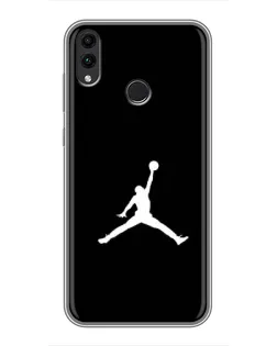 Чохол для Huawei Honor 8X Max з картинкою «Jordan Silhouette»