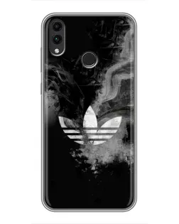 Чохол для Huawei Honor 8X Max з картинкою «Абстрактний дим Adidas»