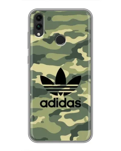 Чохол для Huawei Honor 8X Max з картинкою «Мілітарі стиль Adidas»