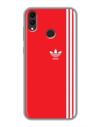 Чохол для Huawei Honor 8X Max з картинкою «Червоний мінімалізм Adidas»