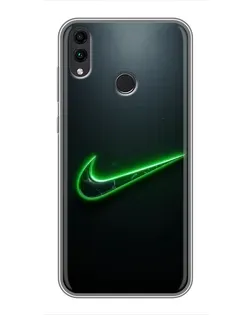 Чохол для Huawei Honor 8X Max з картинкою «Неоновий контур Nike» Чохол для Huawei Honor 8X Max з картинкою «Неоновий контур Nike»