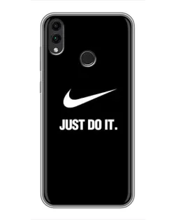 Чохол для Huawei Honor 8X Max з картинкою «Класичний принт Nike»