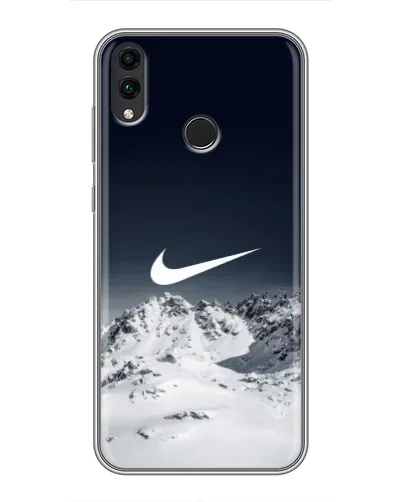 Чохол для Huawei Honor 8X Max з картинкою «Nike — зимові гори»