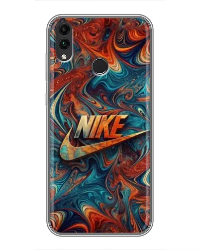 Чохол для Huawei Honor 8X Max з картинкою «Nike в абстракції»