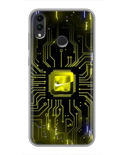 Чохол для Huawei Honor 8X Max з картинкою «Nike — золота іскра»
