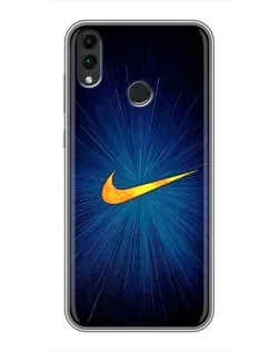 Чохол для Huawei Honor 8X Max з картинкою «Синій пульс Nike»