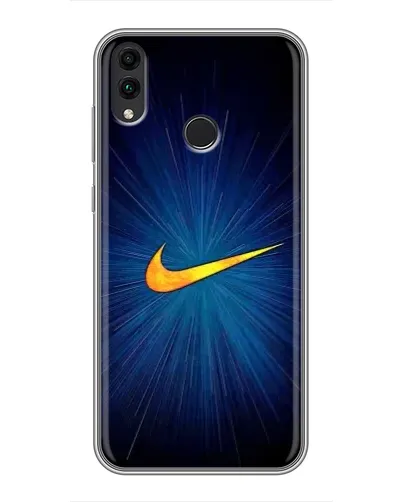 Чехол для Huawei Honor 8X Max с картинкой «Синий пульс Nike» Чехол для Huawei Honor 8X Max с картинкой «Синий пульс Nike»
