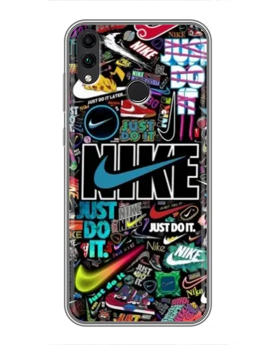 Чехол для Huawei Honor 8X Max с картинкой «Яркий коллаж Nike» Чехол для Huawei Honor 8X Max с картинкой «Яркий коллаж Nike»
