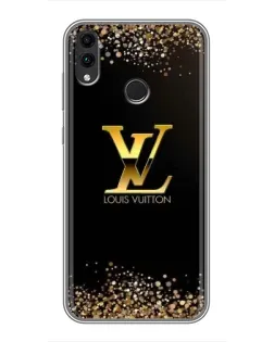 Чохол для Huawei Honor 8X Max з картинкою «LV — золоті іскри»