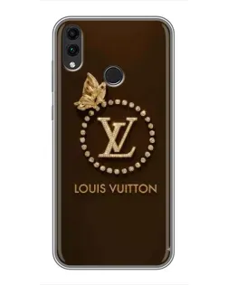Чохол для Huawei Honor 8X Max з картинкою «LV — золота печатка»
