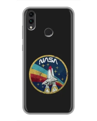 Чохол для Huawei Honor 8X Max з картинкою «NASA — емблема місії»