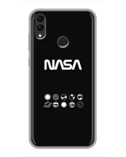 Чохол для Huawei Honor 8X Max з картинкою «NASA — технічний принт»