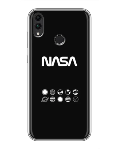 Чохол для Huawei Honor 8X Max з картинкою «NASA — технічний принт»