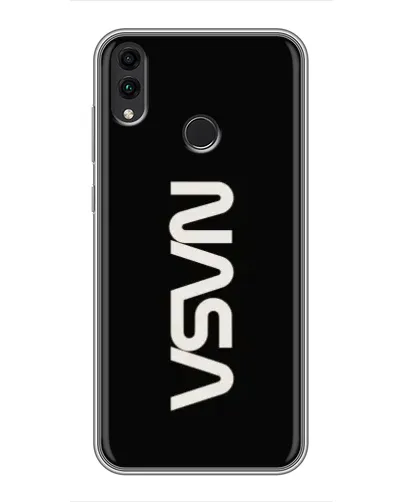 Чохол для Huawei Honor 8X Max з картинкою «NASA — вертикальний логотип»