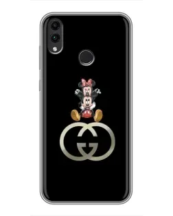 Чохол для Huawei Honor 8X Max з картинкою «Мінні Маус на лого»