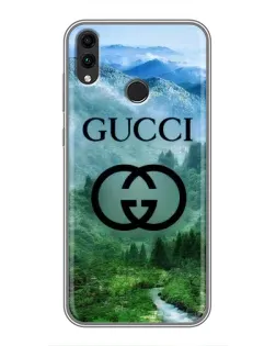 Чохол для Huawei Honor 8X Max з картинкою «Gucci — гірський пейзаж»