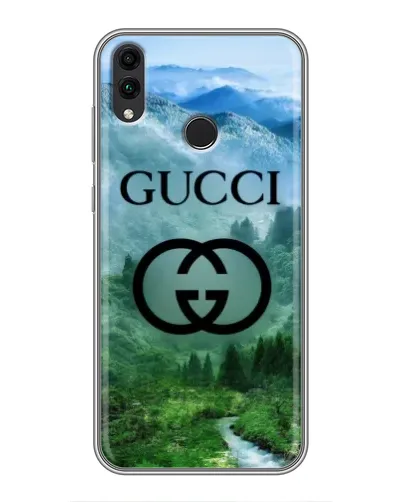 Чохол для Huawei Honor 8X Max з картинкою «Gucci — гірський пейзаж»