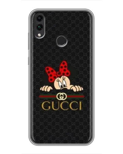Чохол для Huawei Honor 8X Max з картинкою «Мінні Маус Gucci — чорний»