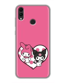 Чохол для Huawei Honor 8X Max з картинкою «Kuromi та My Melody»