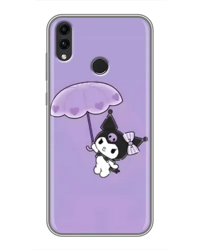 Чехол для Huawei Honor 8X Max с картинкой «Kuromi с зонтиком»