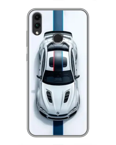 Чохол для Huawei Honor 8X Max з картинкою «Вид зверху — BMW M»
