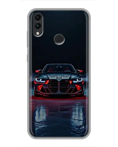 Чохол для Huawei Honor 8X Max з картинкою «BMW на мокрій дорозі»