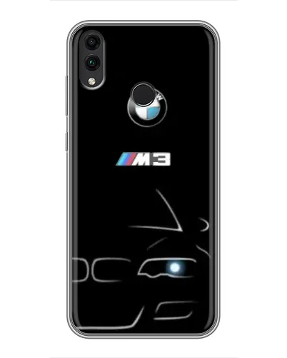 Чохол для Huawei Honor 8X Max з картинкою «Мінімалістичний принт BMW M3»