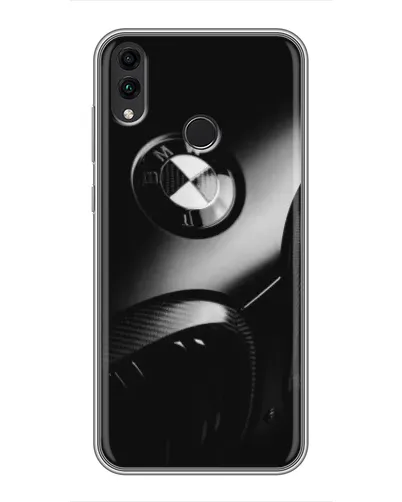 Чохол для Huawei Honor 8X Max з картинкою «Емблема BMW — макро»