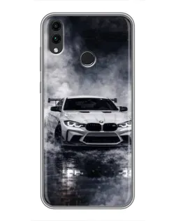 Чохол для Huawei Honor 8X Max з картинкою «BMW крізь туман»