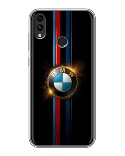 Чохол для Huawei Honor 8X Max з картинкою «BMW M-Power неон»