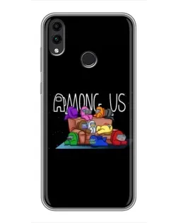 Чохол для Huawei Honor 8X Max з картинкою «Логотип Among Us» Чохол для Huawei Honor 8X Max з картинкою «Логотип Among Us»