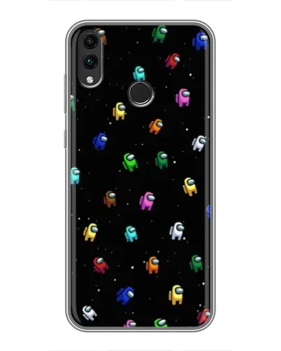 Чехол для Huawei Honor 8X Max с картинкой «Экипаж Among Us»