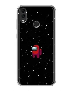 Чохол для Huawei Honor 8X Max з картинкою «Червоний Among Us»