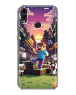 Чохол для Huawei Honor 8X Max з картинкою «Стів на фермі» Чохол для Huawei Honor 8X Max з картинкою «Стів на фермі»