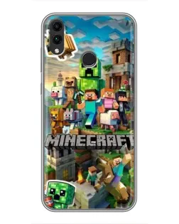 Чохол для Huawei Honor 8X Max з картинкою «Замок Minecraft» Чохол для Huawei Honor 8X Max з картинкою «Замок Minecraft»