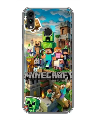 Чохол для Huawei Honor 8X Max з картинкою «Замок Minecraft» Чохол для Huawei Honor 8X Max з картинкою «Замок Minecraft»