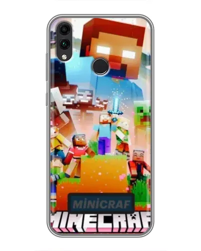 Чохол для Huawei Honor 8X Max з картинкою «Minecraft герої гри» Чохол для Huawei Honor 8X Max з картинкою «Minecraft герої гри»