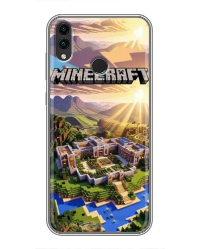 Чохол для Huawei Honor 8X Max з картинкою «Minecraft панорама» Чохол для Huawei Honor 8X Max з картинкою «Minecraft панорама»