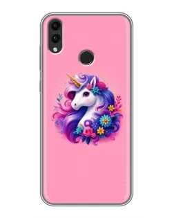 Чехол для Huawei Honor 8X Max с картинкой «Сказочный единорог»