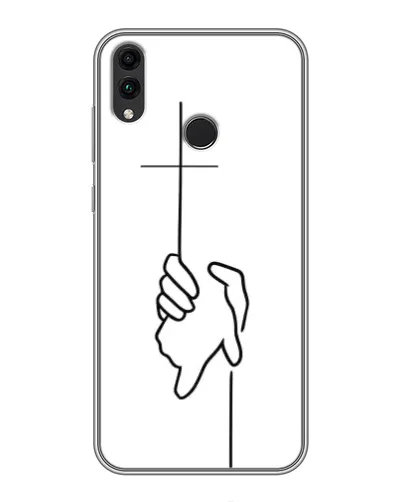 Чехол для Huawei Honor 8X Max с картинкой «Рука держит» Чехол для Huawei Honor 8X Max с картинкой «Рука держит»