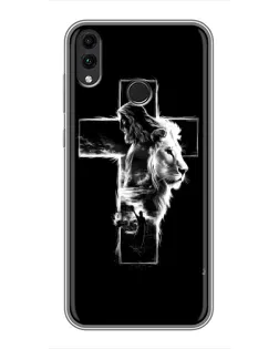 Чехол для Huawei Honor 8X Max с картинкой «Сияющий крест Jesus» Чехол для Huawei Honor 8X Max с картинкой «Сияющий крест Jesus»