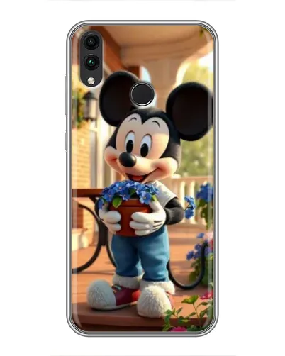 Чехол для Huawei Honor 8X Max с картинкой «Микки садовод»