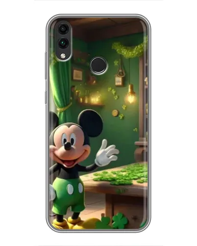 Чехол для Huawei Honor 8X Max с картинкой «Микки в мастерской»