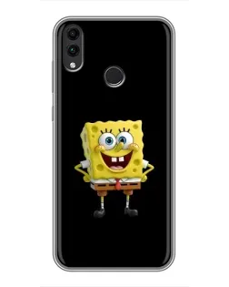 Чехол для Huawei Honor 8X Max с картинкой «Классический Губка Боб»