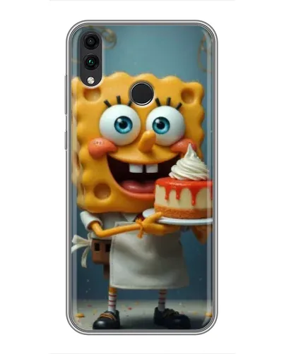 Чехол для Huawei Honor 8X Max с картинкой «Повар Спанч Боб» Чехол для Huawei Honor 8X Max с картинкой «Повар Спанч Боб»