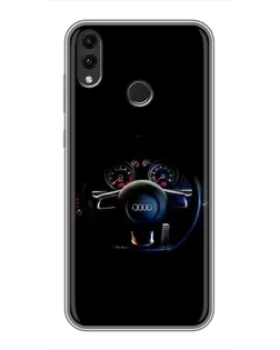 Чохол для Huawei Honor 8X Max з картинкою «Салон Audi — кермо» Чохол для Huawei Honor 8X Max з картинкою «Салон Audi — кермо»